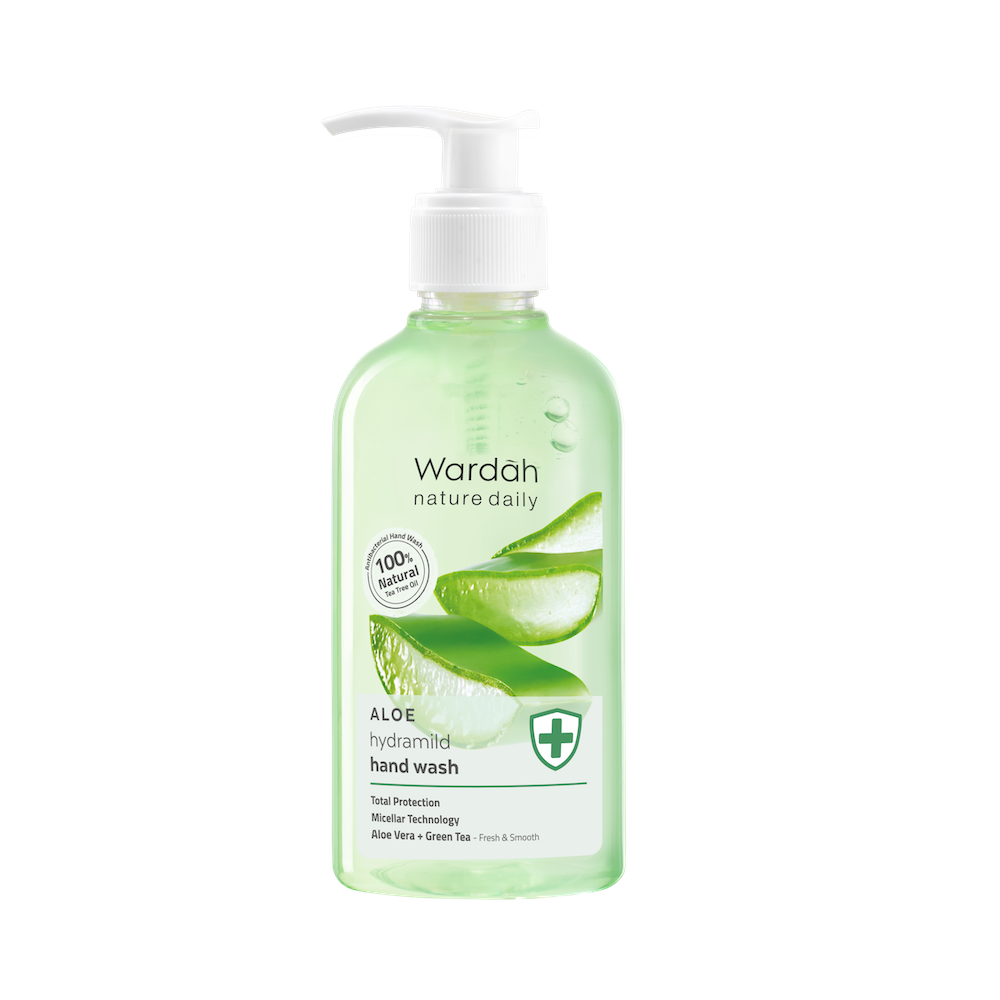 Wardah Nature Daily Aloe Hydramild Hand Wash 250 ml Wardah Beauty Brunei