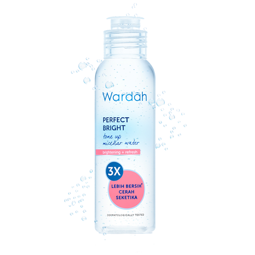 Wardah Perfect Bright Micellar Water 100ml - Wardah Beauty Brunei