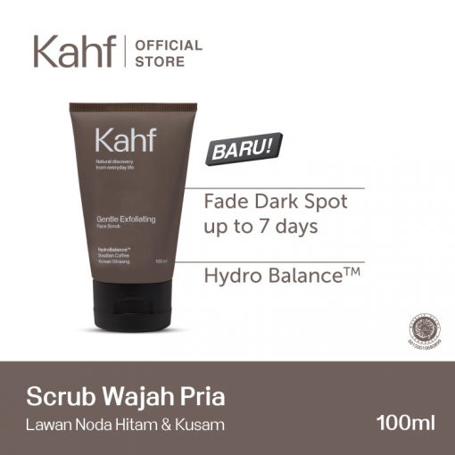 KAHF GENTLE EXFOLIATING FACE SCRUB 100 ML Wardah Beauty Brunei